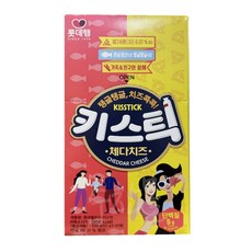 롯데웰푸드 키스틱 체다치즈, 550g, 10개