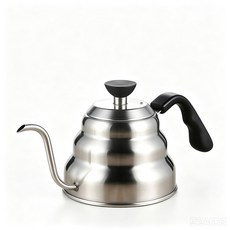 Zoovit 구름 디자인 휴대용 스테인리스 드립 주전자 1L, 단품, 1개, 1000ml
