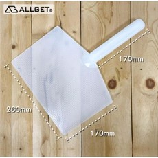 【ALLGET】多功能土棒土帆組合 泥作油漆補土工具, 1個, （塑膠）補土盤