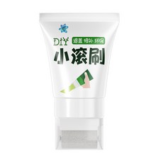 DIY 小滾刷 牆面修補漆 遮蓋污漬 QJ2646, 1個, 墻面小滾刷（送滾刷頭）