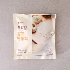 자연드림 우리밀 발효만두피, 1개, 330g