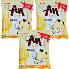 베트남 오리온 안 쌀과자 An 100% 자포니카 쌀, 3개, 215g