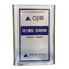 프라이머 접착제 아스팔트 프라이머 시트지 첩착제 16L, 1개, 흑색