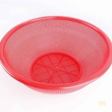 대목 원형 소쿠리 1호 레드 거름망