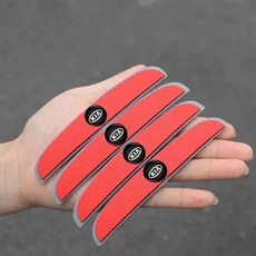 자동차 도어 가장자리 안티 스크래치 보호 스트립 kia 호환 RIO 2 3 4 5 Xline x 액세서리 용 충돌 방지 스, 02 4pcs Red KIA, 1개