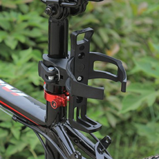 아울러 나사 필요 없는 자전거 물병 거치대, 1개