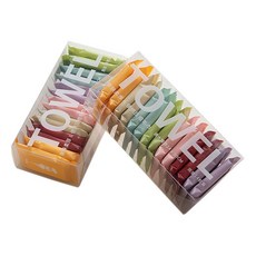 【BAGEL蓓果】旅行壓縮毛巾14入，糖果壓縮毛巾，洗臉巾，拋棄式毛巾，旅行盥洗用品，純棉小毛巾，隨身毛巾, 1個, 盒裝彩色14入, 彩色