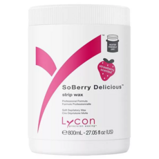 Lycon 萊康 SoBerry Delicious 紅莓軟蠟，專業配方，800mL, 1個, 800ml