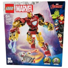 레고 마블 아이언맨 로봇 대 울트론 혼합색상1개 RU33970, 1개