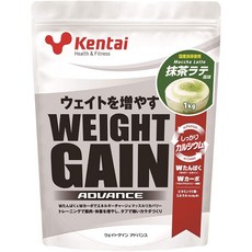 Kentai 건강 체력 연구소 웨이트게인 어드밴스 녹차라떼맛1kg, 1kg, 1개