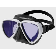游龍潛水 2025 GULL Mantis UV420 MASK 潛水面鏡 雙面鏡, Meta Glass White