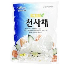월산 천사채 천사채샐러드 횟집 업소용천사채 저칼로리 우무채, 1개, 10kg