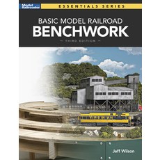 (영문도서) Basic Model Railroad Benchwork Paperback, Firecrown Media, English, 9798894910154