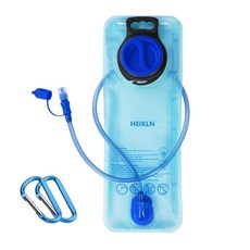 HEIKLN 하이드레이션 블래더 1.5리터 하이킹 백팩용 워터 블래더 누출 방지 백 BPA 프리 군용 물 보관 자전거 캠핑 사냥 러닝용 팩 176154, 3L 블루