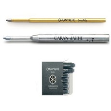 까렌다쉬)849메탈만년필용잉크카트리지(블랙) 사무용품 중성펜 수성펜 유성펜 만년필+노드커머스Shop, 빠른배송