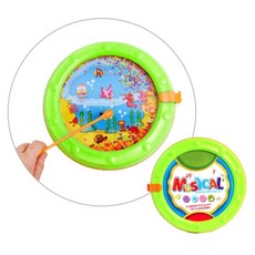 3살유아악기 스트레스해소 두들기기 드럼 리듬감발달 아기북 EQ