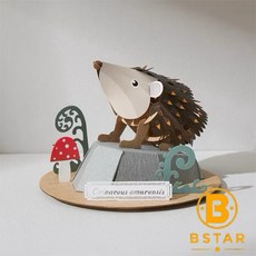 刺蝟 9029303 紙風景 手作 擺飾 紙模型紙雕 裝飾 DIY, 1個