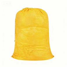 特大號抽繩洗衣袋, 黃色 20×30cm, 1套