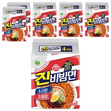 오뚜기 진비빔면 156g, 24개