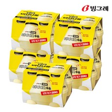 빙그레 무가당 우유 바나나맛 설탕첨가제로, 20개, 240ml