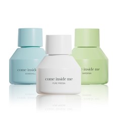 컴인사이드미 이너퍼퓸 퓨어프리지아 밤쉘 가드니아 3종세트 속옷향수 여자향수 여성향수 오일향수, 3개, 7ml