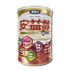 達特仕 安益醇奶粉900g/瓶 銀杏 山楂 SOD-Like 白藜蘆醇 褐藻醣膠 葡聚多醣體 酪酸菌 台灣公司貨, 1個, 900g