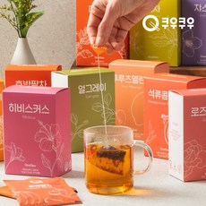 쿠우쿠우 허브티 12종 모음, 1개, 후루츠멜란지