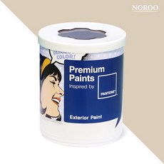 노루페인트 팬톤 실외 벽면 저광 페인트, 13-0907 Sandshell, 1L, 1개