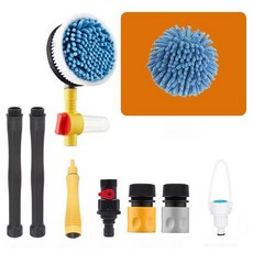 전동 세차 브 녹제거 자동 셀프 물청소 회전 차량용, 교체용 팩, 1개