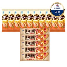 [대림냉동] 대림선 핫도그 80g 10개 + 한입롤피자불닭 80g 5개, 1세트