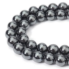HAAMIIQII 45pcs 8mm Natural Black HAAMIIQII 45pcs 8mm Natural Black Obsidian Stone Beads Round Loose, 미정, 8mm 45pcs