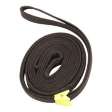 MADAN 마단 일체형 면클립 리드 MSLSC-S 48 5mm 쇼리드 탑리드 애견훈련, 초콜릿, 1개