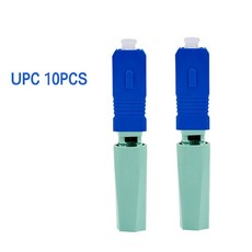 섬유 빠른 커넥터 FTTH SC UPC 광학 내장형 APC, UPC 10PCS X