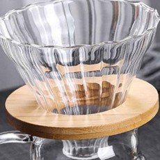 내열 유리 커피 드리퍼 핸드 홈카페