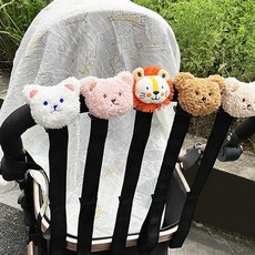 강아지 유모차 스트랩 안전 개모차 고정 리드 줄 벨트, 1개, GT 기린