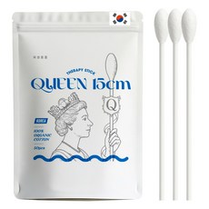[당일출고] 국산 퀸면봉 15cm 테라피스틱 왕면봉 셀프 두피 스케일링 토닉, 50개입, 1세트