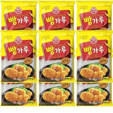 [오뚜기] 빵가루, 500g, 9개