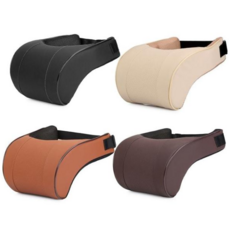 넥핏 자동차목쿠션 메모리폼 목베개 헤드레스트 차량용 59000EA 1EA, 하바나브라운_1P