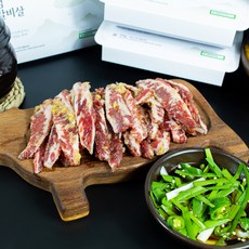 청산골왕갈비살 양념소갈비살 양념갈비살 500g, 양념 소갈비살 1팩 (500g), 1개