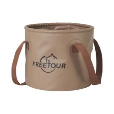 휴대용 접이식 물통 낚시 캠핑 집 청소용 가볍고 버킷, 5. Khaki, 1L