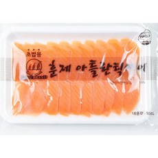 삼둥이수산 초밥용 훈제연어 100g (5g 20미) 건염, 기본
