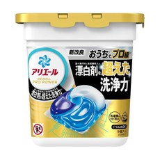 アリエール洗衣球PRO POWER，超越漂白劑洗淨力，洗衣槽防霉，滾筒洗衣機適用, 1個