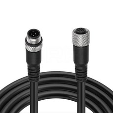 DRRI I/OLink 센서/액추에이터 ET200 RF18xC M12 5핀 수암 항공 센서 커넥터 전기 PVC 케이블 2M 170571, 남성-암