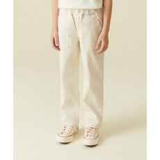 MUSINSA STANDARD KIDS 퍼티그 밴딩 팬츠 [크림] 418909