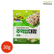 (매장정품) 풀무원 클릭몰 주먹밥 대장 야채 30g 218246