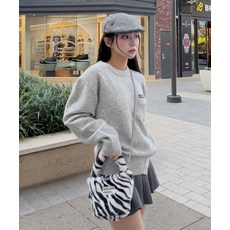 [국내백화점 매장정품] 마스마룰즈 MASMARULEZ [체인스트랩세트] Bodry tote bag_Animal Black 5016350458 104296