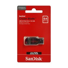 SANDISK Cruzer Blade CZ50 64G USB 2.0 隨身碟, 1個, 64GB