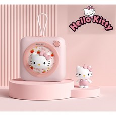 산리오 정품 쿠로미 USB 휴대용 손난로 충전식 보조배터리 +Integrated International Trade Co. Ltd 머리핀, Hello Kitty
