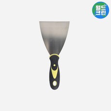 월드크린 투톤 스텐 스크래퍼 5호 75mm 껌칼 다용도 청소도구 페인트 벽지 제거 퍼티 미끄럼 방지, 투톤스텐스크래퍼5호, 1개