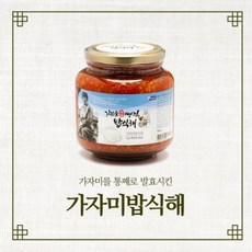 식해 밥 영덕 가자미 젓갈 발효 밥도둑 숙성, 1g, 1개